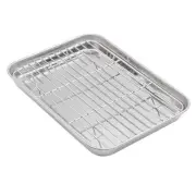 Baking Sheet with Rack Set, Stainless Steel Cookie Sheet and Cooling Rack, 12...