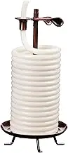 Candle by the Hour 20559BW Vanilla Scent Beeswax Candle, White, 80 Hour