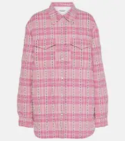 [Marant Etoile] Marant Etoile Mysen cotton shirt jacket AU 16 pink