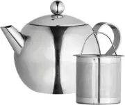 Nouveau Stainless Steel Teapot, Silver, 15312 13.5 Cm*19 Cm*12.5 Cm