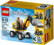 LEGO 31014 Power Digger 3-in-1: Excavator, Dump Truck & Front Loader