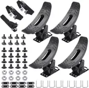 Kayak Roof Racks Universal 4 Saddles Kayak Carrier Mount Roof Top Mounted on Roo