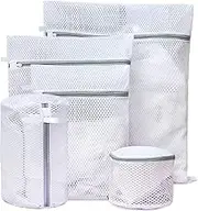 Washing Laundry Bags, Set of 5 Mesh Laundry Bags Set, Travel Storage Organize Bag, Clothing Washing Bags for Laundry, Blouse, Bra, Hosiery, Stocking, Underwear, Lingerie, Sock (2 Pack)
