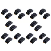20PCS PYF14A DIN Rail Relay Socket Base 14 Pin for MY4NJ HH54P MY4 R8Q61927