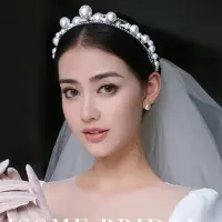 在飛比找樂天市場購物網優惠-珍珠發箍韓國名媛超仙新娘珍珠頭飾發飾水鉆雙層雙排結婚公主女王
