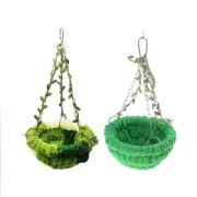 Parrots Nest Birdcage Hammock Nest Hanging Tree House Small Bird Windproof Bed