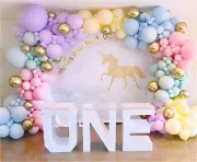 Rainbow Balloon Garland Arch Kit 171PCS Latex Balloon Pastel Balloon Garland ...