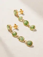 [Pippa Small] Pippa Small - 18-karat Gold Peridot Earrings - One size One size Gold