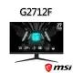 msi微星 G2712F 27吋 電競螢幕