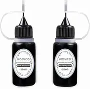 2pcs Nail Rhinestone Glue,HOINCO Nail Art Adhesive Glue for Decoration Filling Gem Crystal Diamond Jewelry Nail Decoration(10ml)