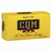 CDM Ground Coffee & Chicory Regular Grind 13oz Bag Pack of 12