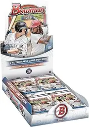 2025 Bowman Baseball Hobby Trading Card Box (1 One Chrome Autograph Per Box Per Hobby Box)