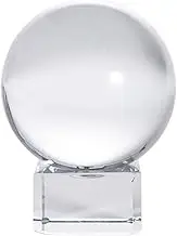 LONGWIN 40mm(1.6 inch) Fengshui Crystal Ball Healing Crystals(Clear)