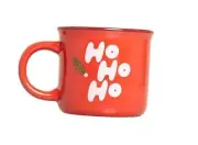 Ho Ho Ho Christmas Camper Mug, Holiday Coffee Cup, One Size Ho Ho Ho Mug