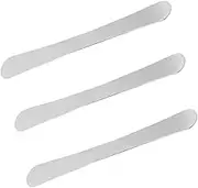 Alipis 3Pcs Stainless Steel Dumpling Stuffing Spoon Ergonomic Scraper Jam Knife for Easy Filling and Spreading Condiments for Home Baking and Cooking