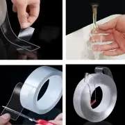DOUBLE-SIDED NANO TAPE: 1M/3M/5M, TRACELESS, WATERPROOF, REUSABLE GEL ADHESIVE