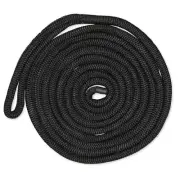 CMP Premium Boat Dock Line 5/8" Diameter x 40 Ft Length Black Nylon CDL5840BK