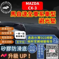 在飛比找momo購物網優惠-【一朵花汽車百貨】Mazda 馬自達 CX-3 短毛避光墊