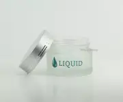 Empty Frosted Glass Jar - 2 oz - Liquid