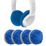 Geekria 2 Pairs Washable Headphone Covers (S / Pop Indigo)