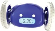 Super Extra Loud Alarm Clock for Heavy Sleepers on Wheels (Adults Kids Teens Bed