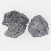 1.00 CT 2PCS Loose Rough Diamond Natural Grayish Mix Raw Diamond 5 To 6 MM
