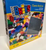 Strictly Briks 336 Piece Set & Baseplate - New Sealed - Big Brand Compatible