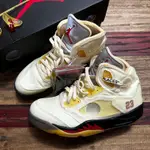 NIKE JORDAN 5 OFF WHITE US9