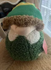 Pottery Barn The Elf Pillow-Buddy-BUDDY SHAPED PILLOW-Christmas---FAUX FUR~NWT