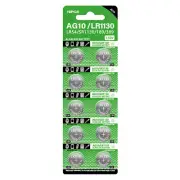 Safe And Reliable Button Cell Batteries Set 68mAh LR1130/AG10 Button