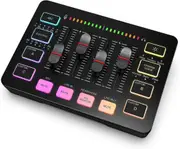 Gaming Audio Mixer Stream PC Mixer XLR