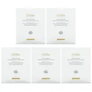d'Alba, White Truffle Nourishing Treatment Beauty Mask, 5 Sheet Masks, 0.84 fl oz (25 ml) Each