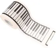 iplusmile 1 Roll Decorate Bath tissues Toilet Paper Piano Pattern Tissue roll Paper Piano Toilet Tissue Paper Towel roll Napkin Bath Towel Paper Bulk Toilet Paper Toilet Paper