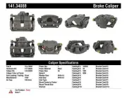 Disc Brake Caliper-Coupe FVP 141.34088 Reman fits 07-09 Mini Cooper (for: Mini)
