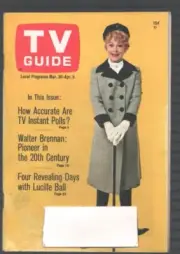 MAG: TV Guide 3/30/1968-Lucille Ball-Eastern Illinois
