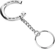 Horseshoe Keychain, Snaffle Bit Keychain Horseshoe Shaped Keychain Horse Bits Keychain for Car Keys Access Control Cards