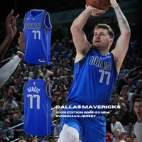 在飛比找PChome24h購物優惠-Nike 球衣 Icon Edition NBA 男款 寶藍