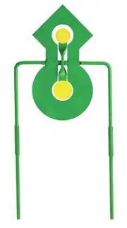 Champion 22 Cal Rimfire Double Reaction Metal Spinner Target - Green #ch44880