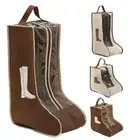 Non-Woven Shoe Storage Bag Reusable Boots Protector Pouch for Home