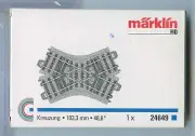 Marklin HO Crossing Track 24649 Model Train Track - ST236