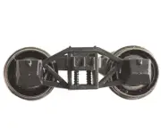 Bachmann HO Scale ~ Old-Time Arch-Bar Trucks With Metal Wheels ~ 2 Pack ~ 42911