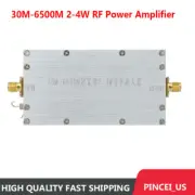 30M-6500M 2-4W Broadband RF Power Amplifier RF Power Amp Module 0±3dBm Input