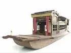 Traditional Chinese/Japanese Lake Ship 1/50 520mm Wooden Ship Model Kit