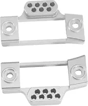 Shock Tower Set for RC Car Easy Installation Components for 1/12 H12Y H12Y+, Silver