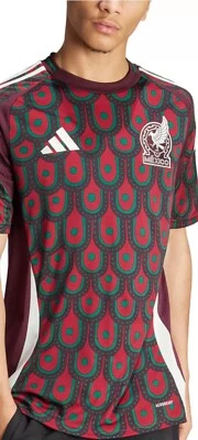 NWT Mexico Adidas Climalite 2024 Jersey Mens Medium