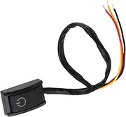 DC 12V 200mA Car DIY Switch Sticky Button ON/Off Black