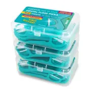 150pcs ( 3 box) Watsons super Smooth Gum Care Dental Floss Picks Mint