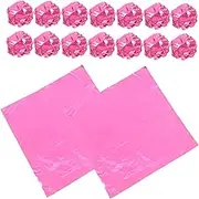 Happyyami 100pcs Foil Chocolate Wrappers: Candy Wrapping Paper Chocolate Foil Sheet 20 * 20cm for Christmas Wedding Birthday Homemade Sweets Pink