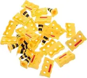 GARIOUANS 1 Set Cognitive Mini Plastic Traffic Cones Mini Traffic Signs Cones Plastic