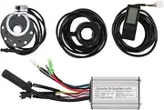 36V/48V 250W 15A Electric Bike Motor Controller Kit with LCD4 Panel 130X Throttle 8C Speed Assist